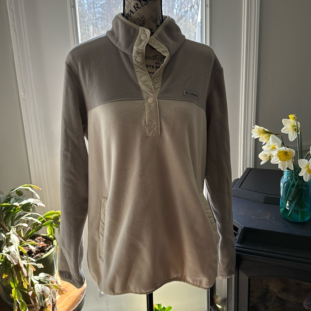 Columbia half button down fleece